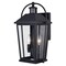 Vaxcel Lexington Aluminum Black Motion Sensor Dusk to Dawn Outdoor Wall Light Clear Glass T0637 - alternate 6